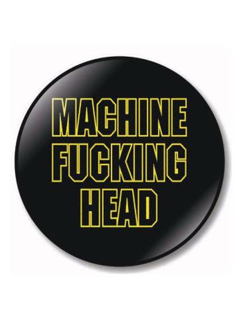 80's Metal Machine Head Badge