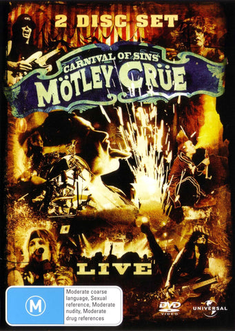 Motley Crue 'Carnival Of Sins' Gig DVD
