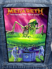 Megadeth - No More Mr Nice Guy Metalworks Back Patch