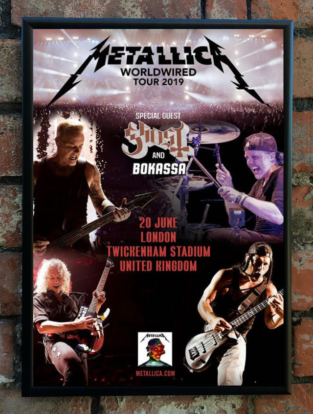 metallica twickenham t shirt