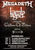 Megadeth & Lamb Of God 2015 UK Tour Poster