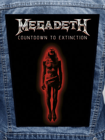 Megadeth - Countdown To Extinction Metalworks Back Patch