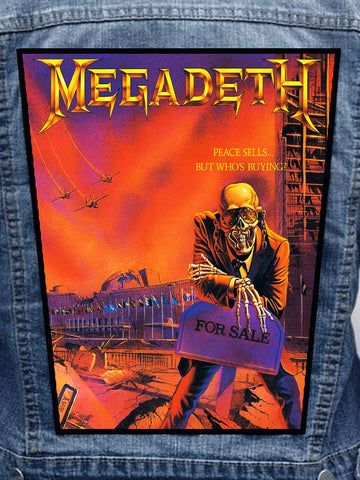 Megadeth - Peace Sells Metalworks Back Patch