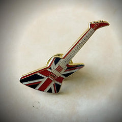 80's Metal 'UK Explorer' Guitar Pin