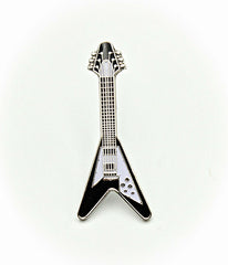 80's Metal 'Flying V' Guitar Pin