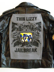 Metalworks Thin Lizzy ''Jailbreak' Leather Jacket