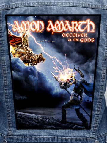 Amon Amarth - Deceiver Of The Gods Metalworks Back Patch