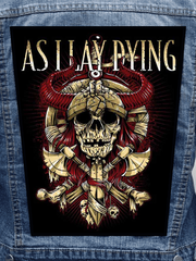 As I Lay Dying - As I Lay Dying Metalworks Back Patch