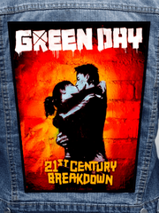 Green Day - 21st Century Breakdown Metalworks Back Patch