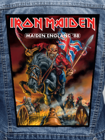 Iron Maiden - Maiden England Metalworks Back Patch