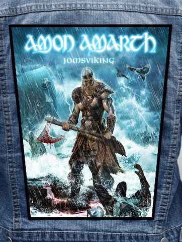Amon Amarth - Jomsviking Metalworks Back Patch