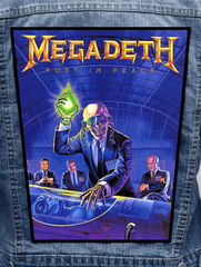 Megadeth  - Rust In Peace Metalworks Back Patch