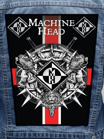 Machine Head - Killers & Kings Metalworks Back Patch