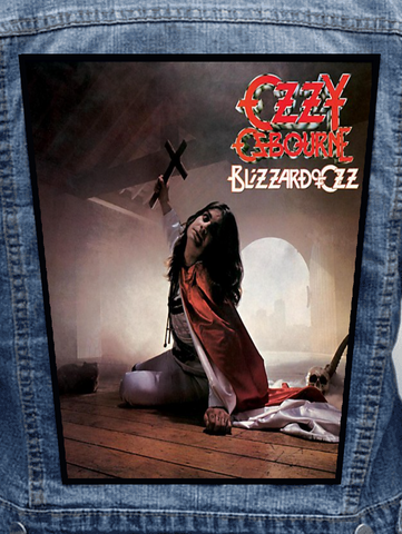 Ozzy - Blizzard Of Oz Metalworks Back Patch