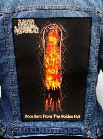 Amon Amarth - Once Sent From The Golden Hall Metalworks Back Patch