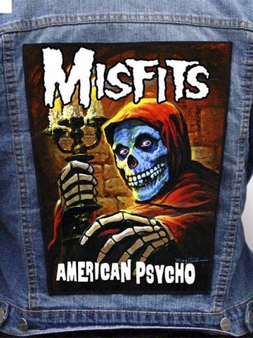 Misfits  - American Psycho Metalworks Back Patch