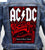 AC/DC - Rock N Roll Train Metalworks Back Patch