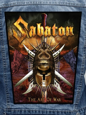 Sabaton - The Art Of War Metalworks Back Patch