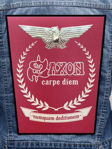 Saxon - Carpe Diem Metalworks Back Patch