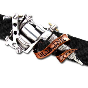 Tattoo Gun Belt Buckle