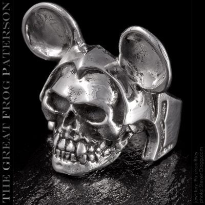 The Great Frog Paterson 'Mike Rodent Skull' Ring