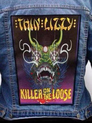 Thin Lizzy - Killer On The Loose Metalworks Back Patch